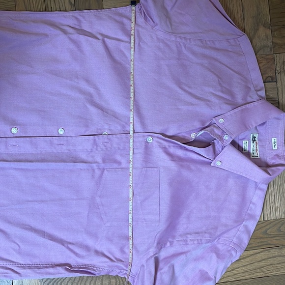 J Crew thomas mason lilac men’s button down size medium 15-15.5 worn once - Picture 4 of 6